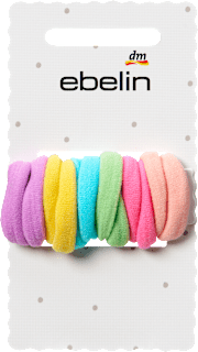 Haargummis mini, Rosa/Bunt-Mix ebelin