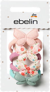 Haargummis mit Schmetterlingen  ebelin