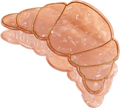 Haarklammer Croissant ebelin