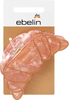 Haarklammer Croissant ebelin