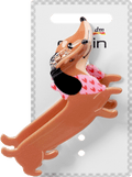 Haarklammer Dackel mit Halstuch ebelin