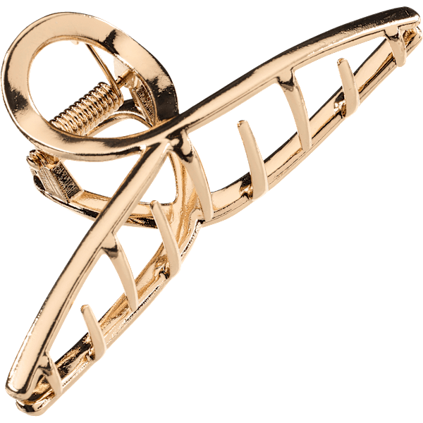 Haarklammer Gold-Optik aus recyceltem Metall ebelin