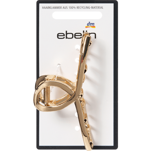 Haarklammer goldfarben ebelin