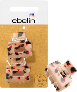 Haarklammer Herzen midi ebelin