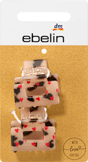 Haarklammer Herzen midi ebelin