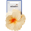 Haarklammer Hibiskus, apricot ebelin