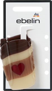 Haarklammer Kaffee-Becher ebelin