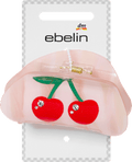 Haarklammer Kirsche mit Strass, rosa ebelin