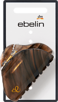 Haarklammer marmoriert, braun ebelin