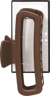 Haarklammer maxi, braun/schwarz ebelin