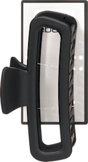 Haarklammer maxi, braun/schwarz ebelin