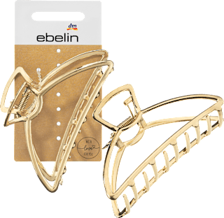 Haarklammer Metall Gold-Optik ebelin