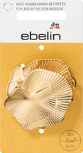 Haarklammer Metall gold ebelin