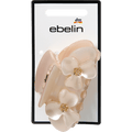 Haarklammer mit Blumen-Applikation, creme ebelin