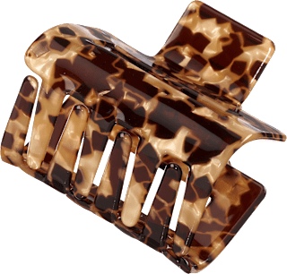 Haarklammer mit Cut-Out, Leo-Optik ebelin