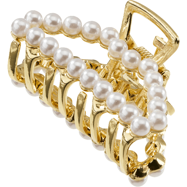 Haarklammer mit Perlen Gold-Optik ebelin