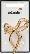 Haarklammer Schleife, Gold-Optik ebelin
