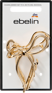 Haarklammer Schleife, Gold-Optik ebelin