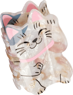 Haarklammer Winkekatze ebelin