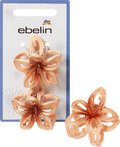 Haarklammern Blumen, apricot ebelin