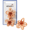 Haarklammern Blumen, apricot ebelin