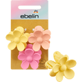 Haarklammern Blumen rosa, pink, gelb ebelin