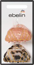 Haarklammern Croissants ebelin