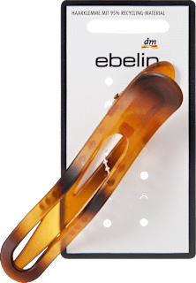 Haarklemme, braun ebelin