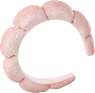Haarreif Bubble, rosa ebelin