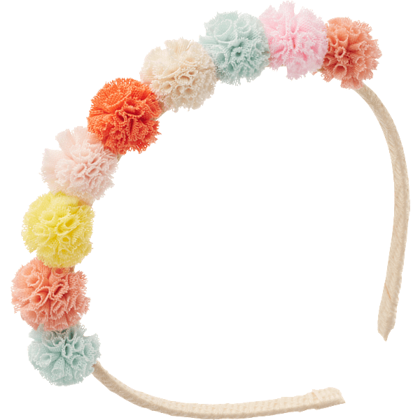 Haarreif Pom-Poms ebelin