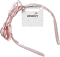 Haarreif Satin-Optik mit Schleife, rosa ebelin