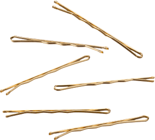 Haarschieber, Gold-Optik ebelin