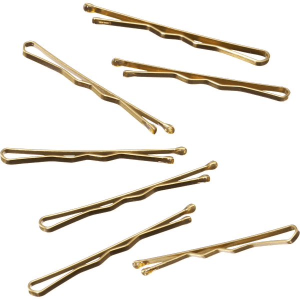 Haarschieber kurz, goldfarben ebelin