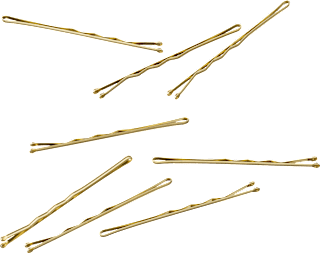 Haarschieber lang Gold-Optik ebelin