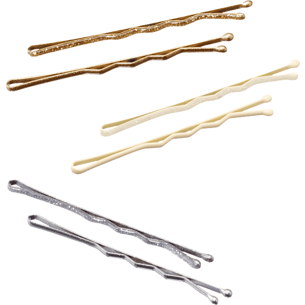 Haarschieber mit Glitzer, Silber-/Roségold-& Goldoptik ebelin
