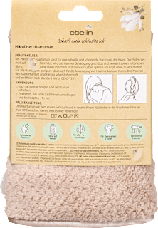 Haarturban aus Mikrofaser ebelin