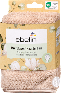 Haarturban aus Mikrofaser ebelin