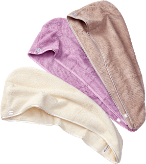Haarturban aus Mikrofaser ebelin