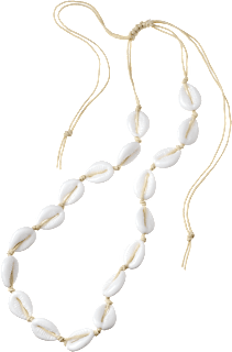 Halskette mit Muscheln ebelin