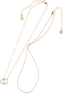 Halsketten Gold-Optik ebelin