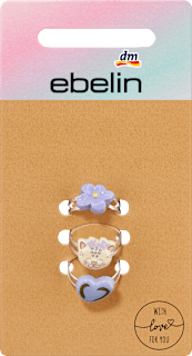 Kinder-Ringset mit verschiedenen Motiven ebelin