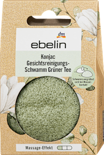 Konjac Gesichtsreinigungs-Schwamm ebelin