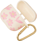 Kopfhörer-Case mit Blumen, creme ebelin