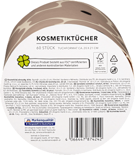 Kosmetiktücher Rundbox ebelin
