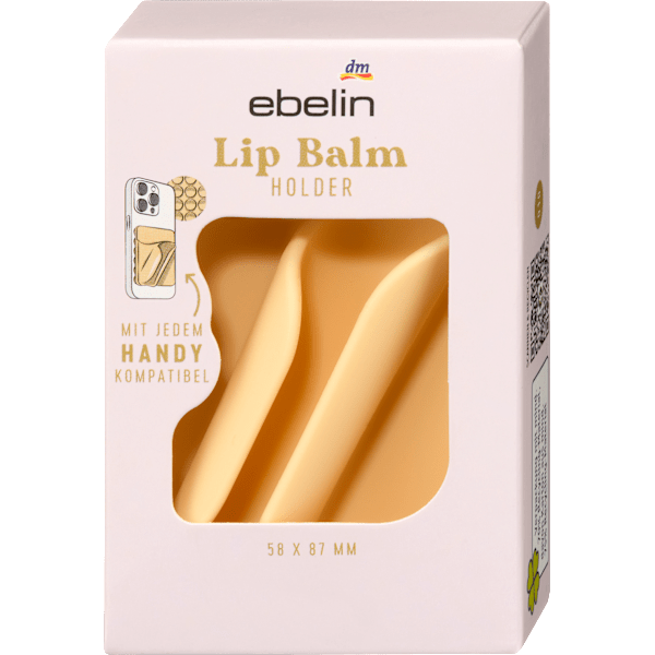 Lippenbalm Halter gelb It's a match ebelin