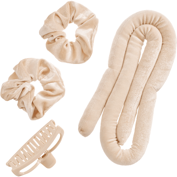 Lockenstyler beige/schwarz 4tlg ebelin
