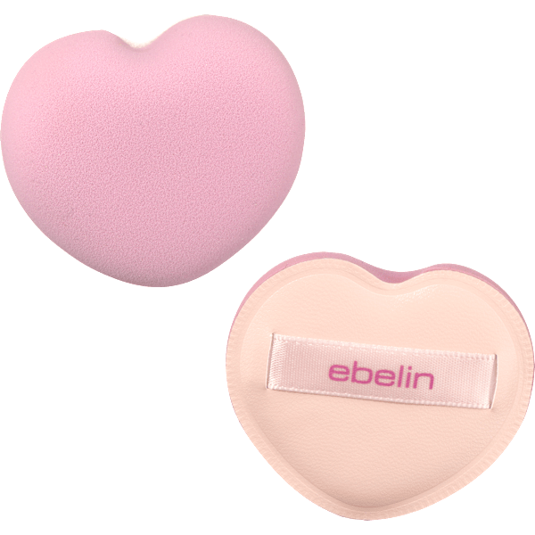Make-up Puff Set Secret Flower Charm 2tlg. ebelin