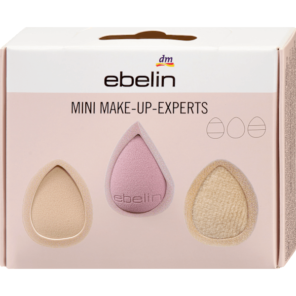 Mini Make-up-Experts Schwamm&Applikatoren Set ebelin