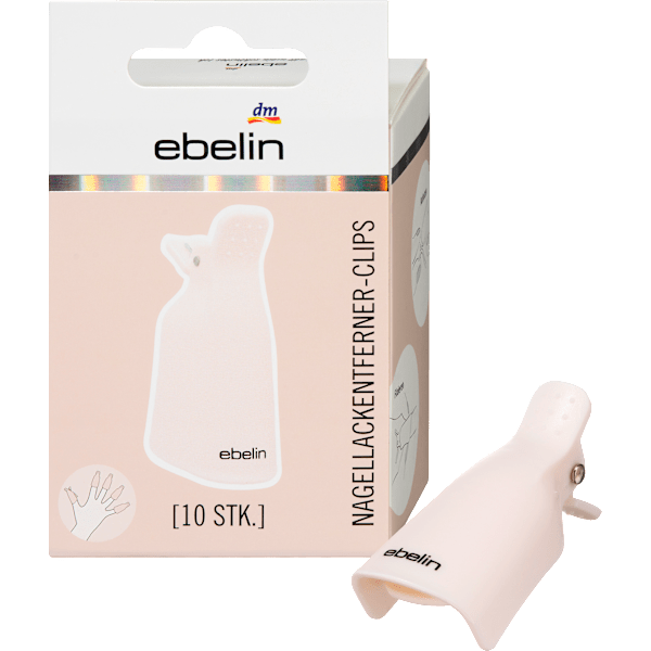 Nagellackentferner-Clips ebelin