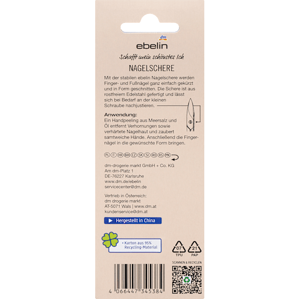 Nagelschere ebelin
